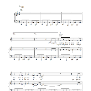 Scissor Sisters Filthy/Gorgeous Musik Noten - Piano, Vocal & Guitar Chords - 31468-0