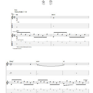 Scorpions Holiday Musik Noten - Guitar Tab - 21710-0