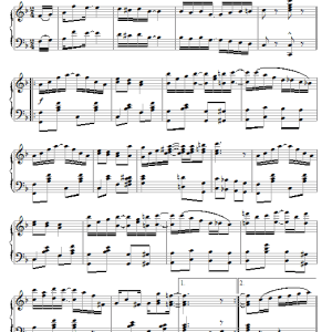 Scott Joplin Something Doing Musik Noten - Piano Solo - 65814-0
