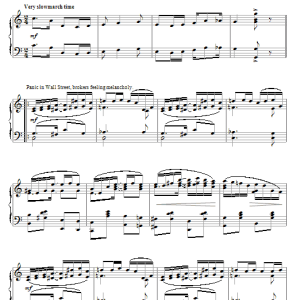 Scott Joplin Wall Street Rag (1909) Musik Noten - Piano Solo - 65805-0