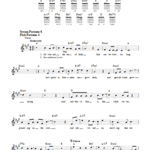 Scott Krippayne Sometimes He Calms The Storm Musik Noten - Easy Guitar - 59491-0