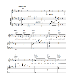 Scott Walker Joanna Musik Noten - Piano, Vocal & Guitar Chords - 18554-0