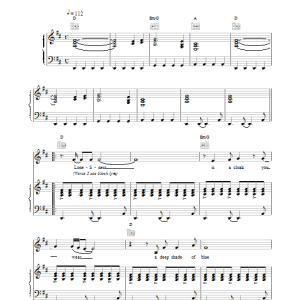Scott Walker The Sun Ain't Gonna Shine Anymore Musik Noten - Piano, Vocal & Guitar Chords - 18532-0
