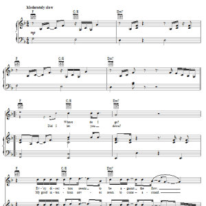 Sebastian Mego Where Do I Go From Here Musik Noten - Piano, Vocal & Guitar Chords - 59141-0