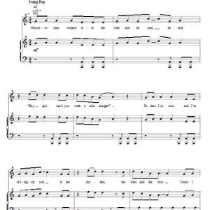Selena Gomez & The Scene Rock God Musik Noten - Piano, Vocal & Guitar Chords - 79458-0