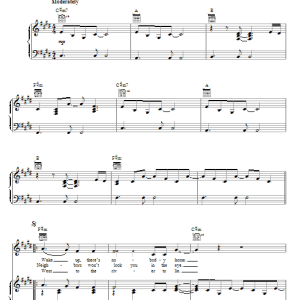 Serena Ryder Truth Musik Noten - Piano, Vocal & Guitar Chords - 73459-0