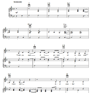 Serena Ryder Weak In The Knees Musik Noten - Piano, Vocal & Guitar Chords - 73450-0