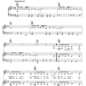 Serena Ryder What I Wanna Know Musik Noten - Piano, Vocal & Guitar Chords - 73441-0