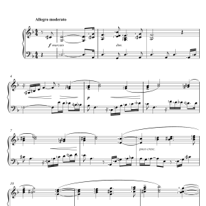 Sergei Rachmaninoff Piano Sonata No.1 (1st Movement) Musik Noten - Piano & Vocal - 121323-0