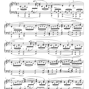 Sergei Rachmaninoff Prelude In A Major, Op. 32, No. 9 Musik Noten - Piano Solo - 99692-0