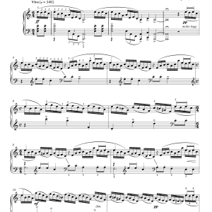 Sergei Rachmaninoff Prelude In A Minor, Op. 32, No. 8 Musik Noten - Piano Solo - 99698-0