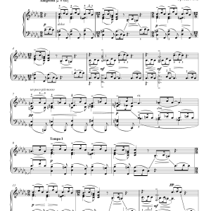 Sergei Rachmaninoff Prelude In B-Flat Minor, Op. 32, No. 2 Musik Noten - Piano Solo - 99690-0