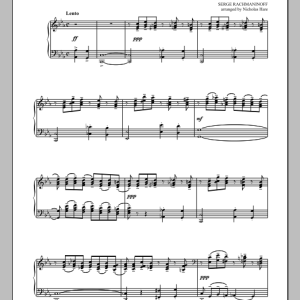 Sergei Rachmaninoff Prelude Op. 3, No. 2 (arr. Nicholas Hare) Musik Noten - Piano Solo - 88978-0