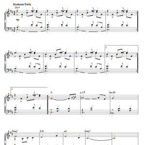 Sergio Mendes Valsa Carioca Musik Noten - Piano, Vocal & Guitar Chords - 82278-0