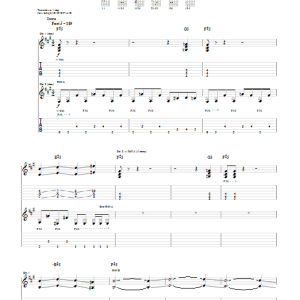 Shadows Fall A Public Execution Musik Noten - Guitar Tab - 76526-0