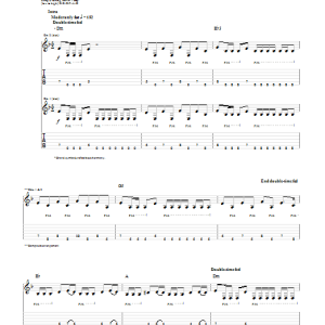 Shadows Fall My Demise Musik Noten - Guitar Tab - 76532-0