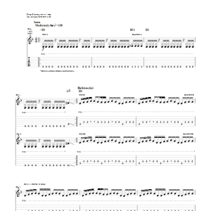 Shadows Fall Still I Rise Musik Noten - Guitar Tab - 71911-0