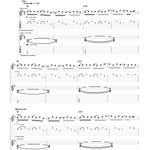 Shadows Fall The Taste Of Fear Musik Noten - Guitar Tab - 76525-0