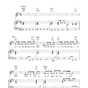 Shakatak City Rhythm Musik Noten - Piano, Vocal & Guitar Chords - 39199-0