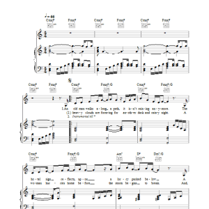 Shakatak Lonely Afternoon Musik Noten - Piano, Vocal & Guitar Chords - 39209-0