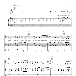 Shakira Broken Record Musik Noten - Piano, Vocal & Guitar Chords - 156233-0