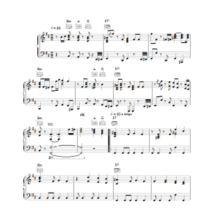 Shakira Objection Musik Noten - Piano, Vocal & Guitar Chords - 21962-0