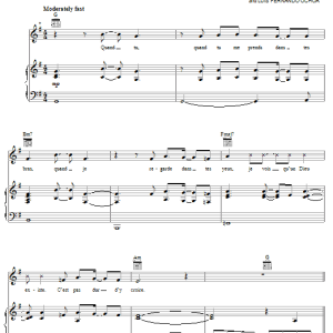 Shakira Something Musik Noten - Piano, Vocal & Guitar Chords - 56286-0