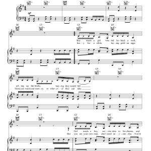 Shakira Spotlight Musik Noten - Piano, Vocal & Guitar Chords - 156227-0