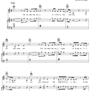 Shakira Your Embrace Musik Noten - Piano, Vocal & Guitar Chords - 56307-0