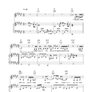 Shania Twain Raining On Our Love Musik Noten - Piano, Vocal & Guitar Chords - 19238-0