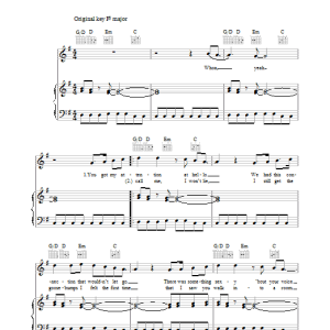 Shayne Ward No U Hang Up Musik Noten - Piano, Vocal & Guitar Chords - 39638-0