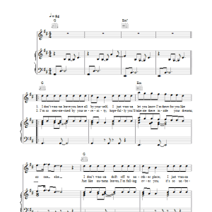 Shayne Ward Something Worth Living For Musik Noten - Piano, Vocal & Guitar Chords - 35985-0