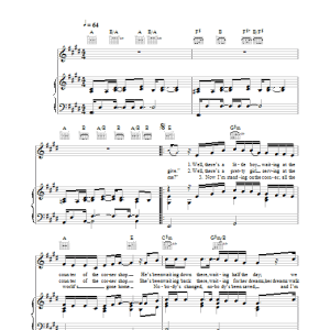 Shayne Ward What About Me Musik Noten - Piano, Vocal & Guitar Chords - 39032-0
