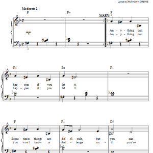 Sherman Brothers Anything Can Happen Musik Noten - Easy Piano - 78167-0