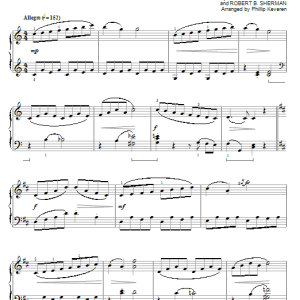 Sherman Brothers Scales And Arpeggios [Classical version] (from The Aristocats) (arr. Phillip Keveren) Musik Noten - Piano Solo - 67001-0
