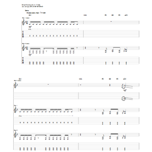 Shinedown Adrenaline Musik Noten - Guitar Tab - 89873-0
