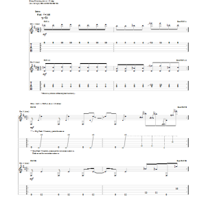 Shinedown Nowhere Kids Musik Noten - Guitar Tab - 89889-0
