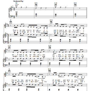 Shontelle T-Shirt Musik Noten - Piano, Vocal & Guitar Chords - 67763-0