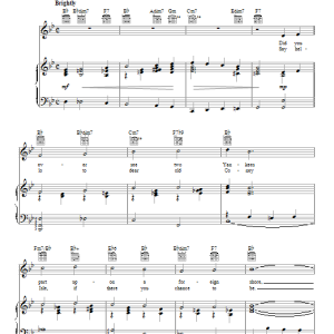 Showtune Give My Regards To Broadway Musik Noten - Piano, Vocal & Guitar Chords - 85758-0