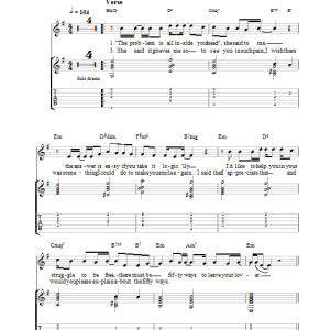 Simon & Garfunkel 50 Ways To Leave Your Lover Musik Noten - Guitar Tab - 18859-0