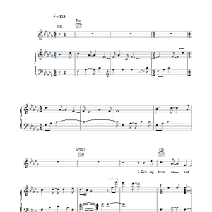 Simply Red Fairground Musik Noten - Piano, Vocal & Guitar Chords - 33727-0