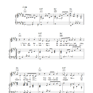 Simply Red For Your Babies Musik Noten - Piano, Vocal & Guitar Chords - 33753-0