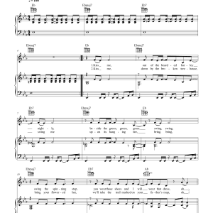 Sixpence None The Richer Kiss Me Musik Noten - Guitar Chords/Lyrics - 100336-0