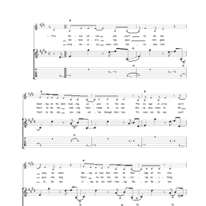 Sleeper Factor 41 Musik Noten - Guitar Tab - 23425-0