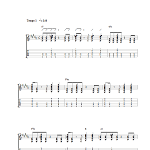 Sleeper Glue Ears Musik Noten - Guitar Tab - 23427-0
