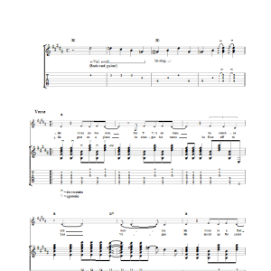 Sleeper Vegas Musik Noten - Guitar Tab - 23436-0
