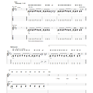 Slipknot Wherein Lies Continue Musik Noten - Guitar Tab - 68150-0