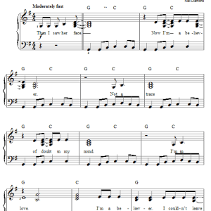 Smash Mouth I'm A Believer (Reprise) Musik Noten - Easy Piano - 58502-0