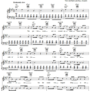 Snow Patrol Signal Fire Musik Noten - Piano, Vocal & Guitar Chords - 59357-0