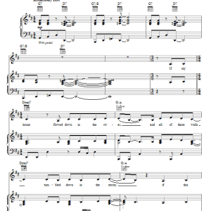 Solange 6 O'Clock Blues Musik Noten - Piano, Vocal & Guitar Chords - 69911-0